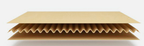 50pc, 2 Size Kraft Corrugated Cardboard Mailer Shipping Box