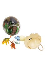 14-piece Dinosaur Figures Play Set Egg Jar
