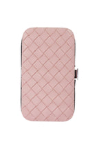 Basket Weave Vegan Leather 7 Pcs Nailcare Kit