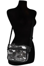 Clear Pvc Crossbody Messenger Travel Spa Bag
