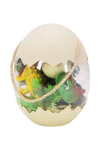 14-piece Dinosaur Figures Play Set Egg Jar