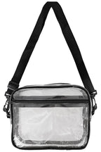 Clear Pvc Crossbody Messenger Travel Spa Bag
