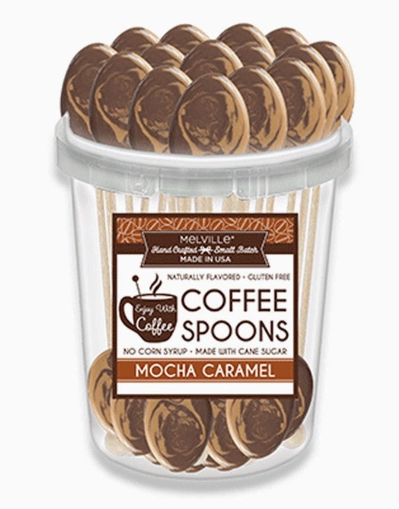 Mocha Caramel Coffee Spoons