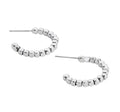 Silver Hazy Earrings