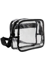 Clear Pvc Crossbody Messenger Travel Spa Bag