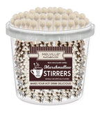 Mini Marshmallow Stirrers - Chocolate