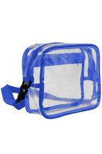 Clear Pvc Crossbody Messenger Travel Spa Bag