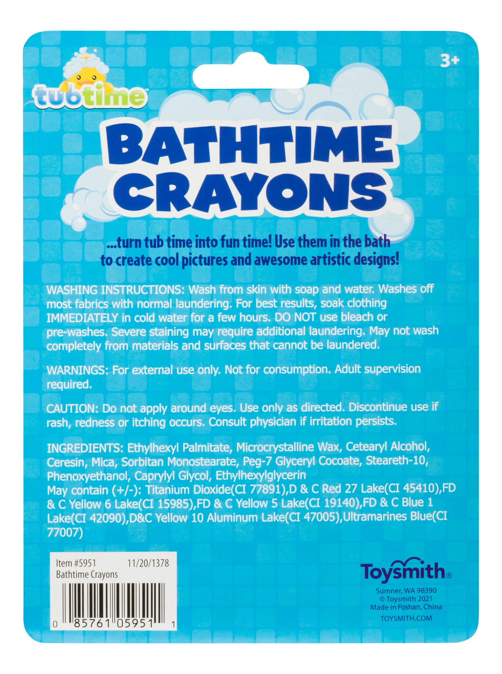 Tub Time - Bath Time Crayons